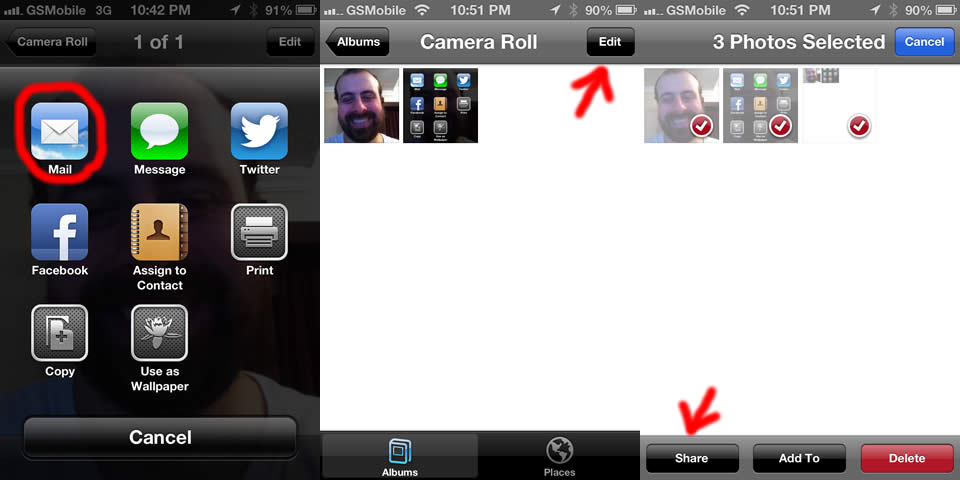 How To Attach Multiple Pictures To Email On IPhone IphonePedia